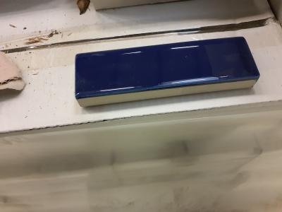 Carrelage : liseré bleu concorde 15 X 5 vendu à l'unité (4000 pièces disponibles)